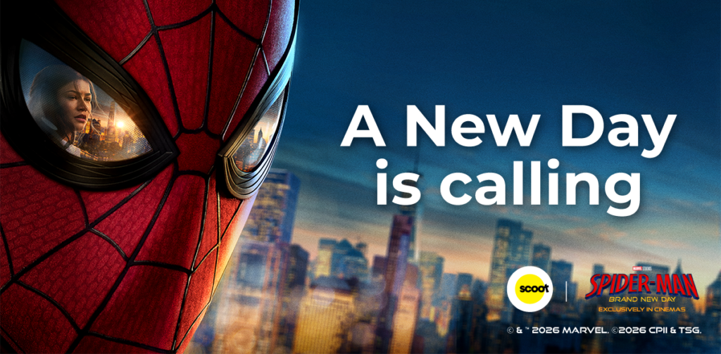 Scoot Brings Travellers Brand New Adventures with Spider-Man: Brand New Day Collaboration