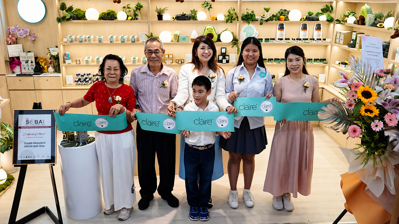 Claire Organics Celebrates 14 Years with Flagship Store Opening, Double Awards, and New Perfume Collection