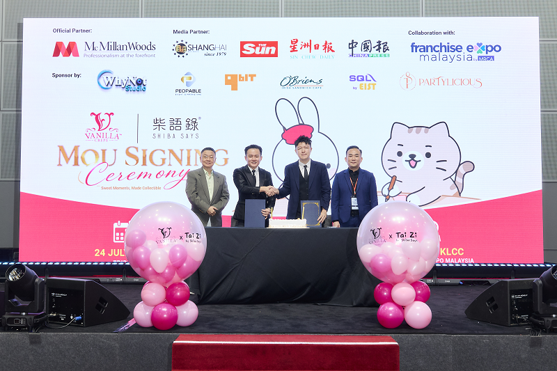 VANILLA CREPE AND SHIBA SAYS UNITE TO TRANSFORM DESSERTS INTO COLLECTIBLE EXPERIENCES