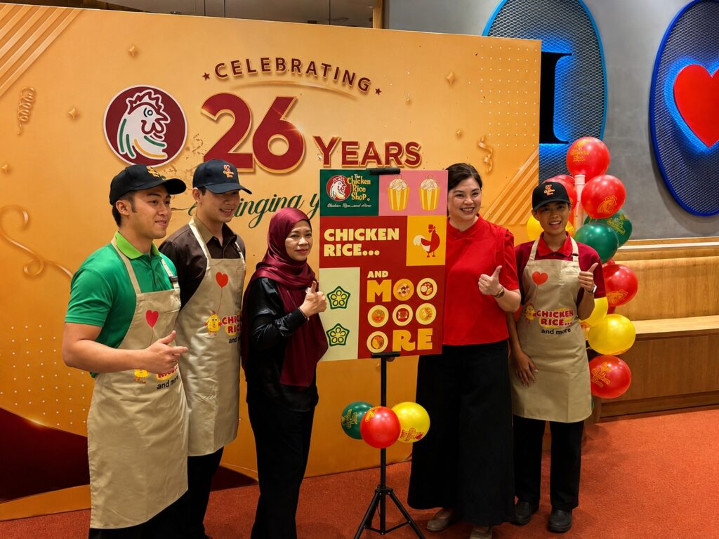 THE CHICKEN RICE SHOP TURNS 26: NEW LOOK, NEW FLAVOURS, SAME HEART