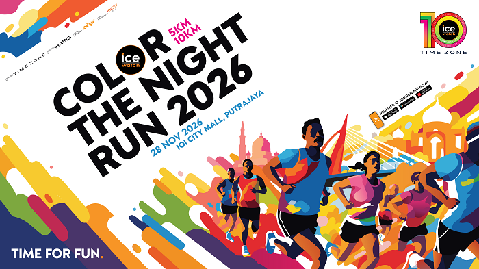 COLOR UP THE NIGHT RUN 2026: ICE-WATCH MALAYSIA CELEBRATES A DECADE OF COLOUR AND COMMUNITY