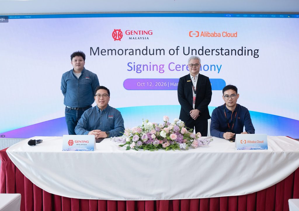 Genting Malaysia Berhad and Alibaba Cloud Explore New Opportunities in AI and Cloud Technology