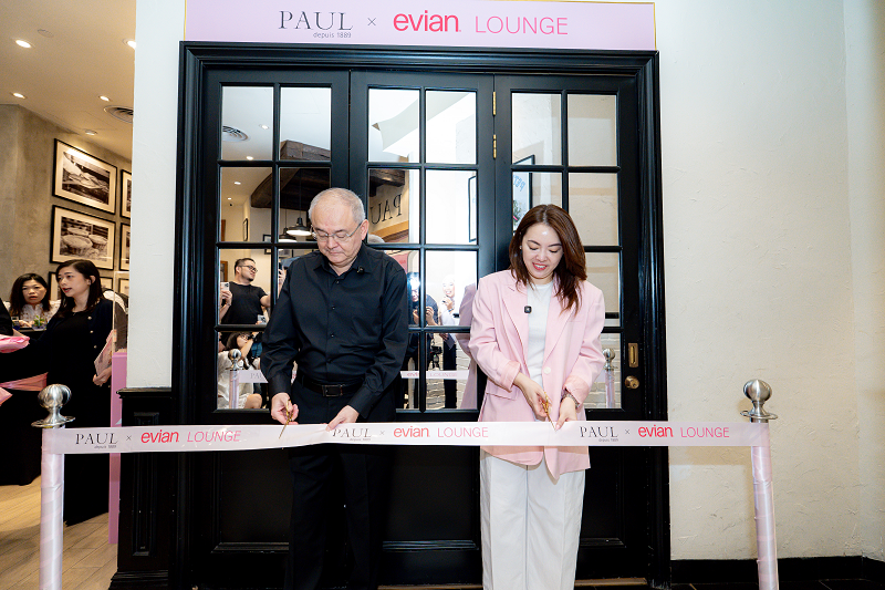 PAUL x evian® Lounge Debuts at Pavilion Kuala Lumpur, Inviting Guests to Savour French Art de Vivre